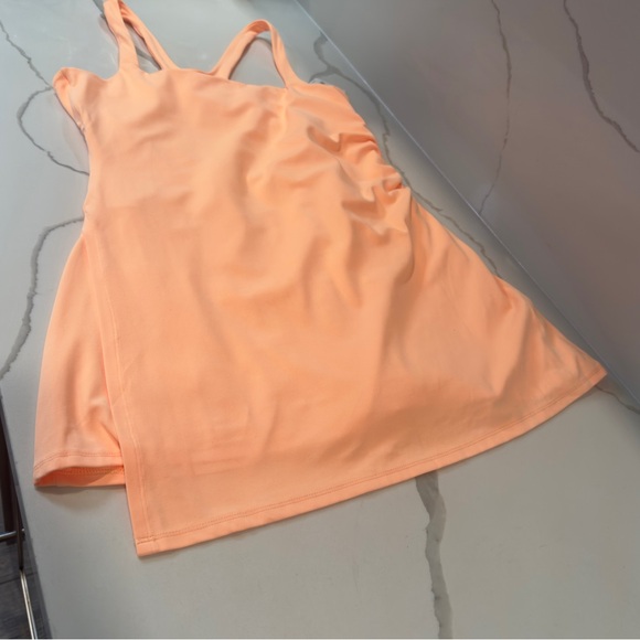 Free People Never Better Dress Women's XL‎ back Cutout One-Piece orange NWT - Picture 12 of 15